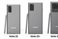 概念渲染中设想的Galaxy Note 20设计    
